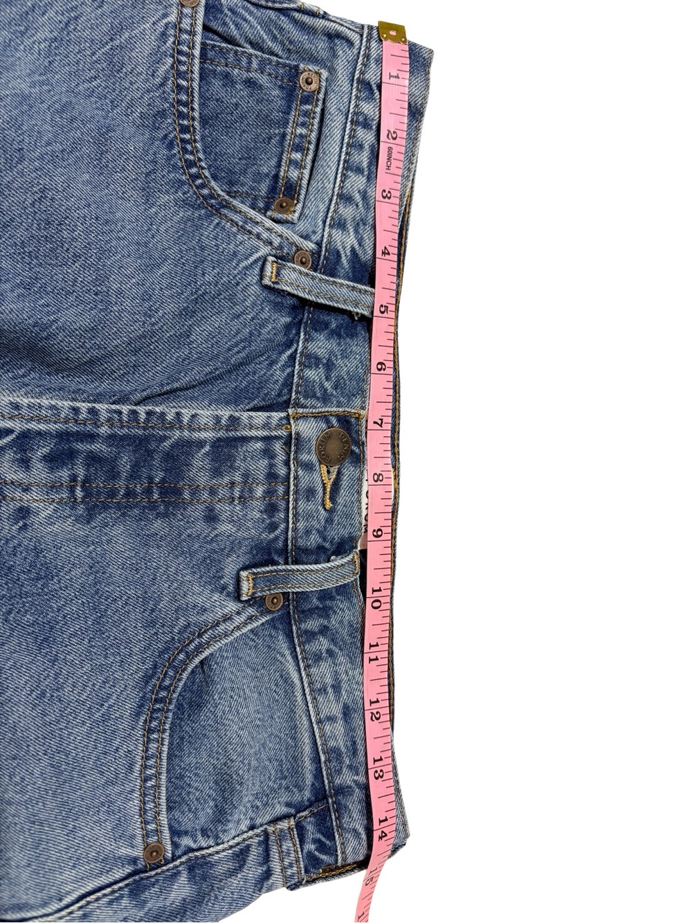 Denim Forum The ’90s Vintage Mid-Rise Wide Jeans 26 - Picture 6 of 9